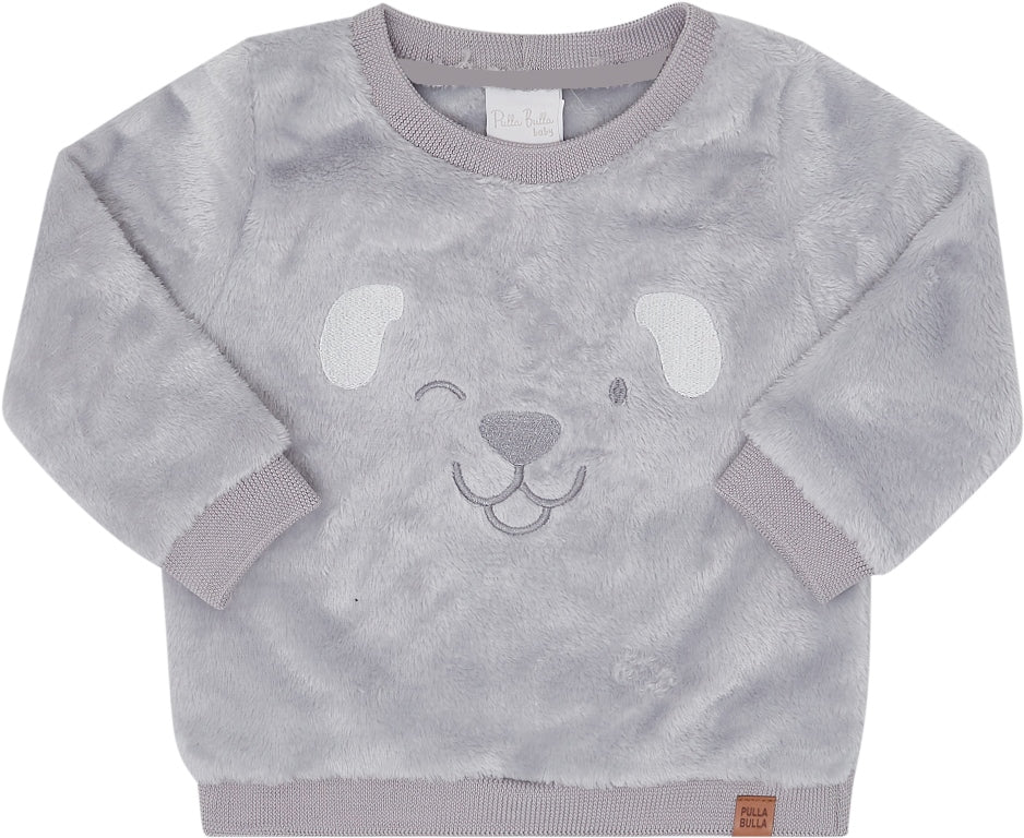 Conjunto Masculino Bebê Fleec Bichinhos