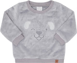 Conjunto Masculino Bebê Fleec Bichinhos