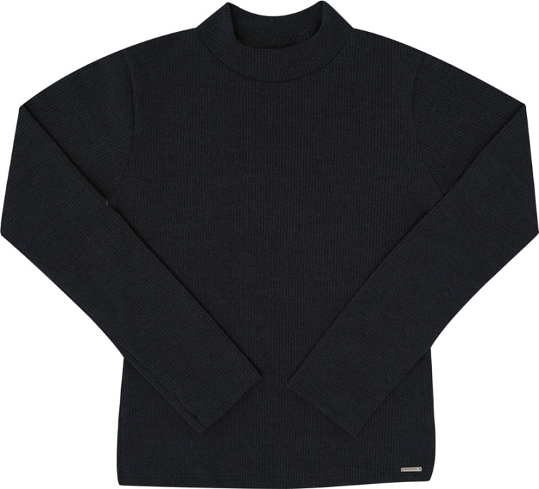 Blusa Feminina Juvenil Em Malha Tricô