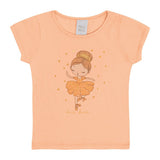Blusa Feminina Infantil Bailarina