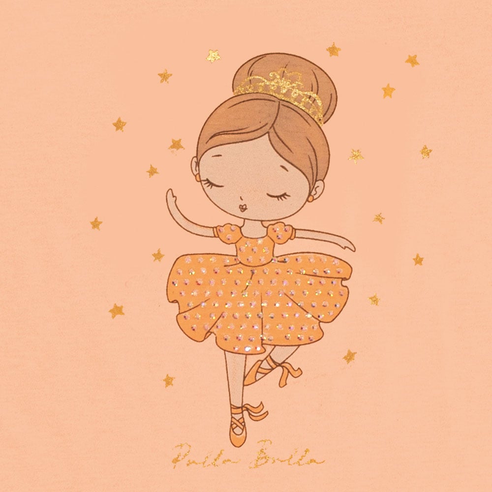 Blusa Feminina Infantil Bailarina