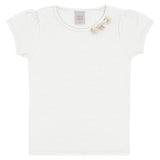 Blusa Feminina Infantil Flores