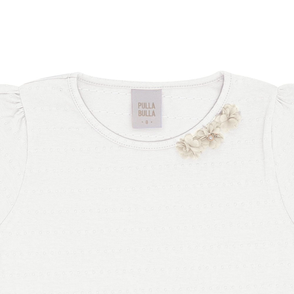 Blusa Feminina Infantil Flores