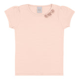 Blusa Feminina Infantil Flores
