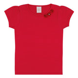 Blusa Feminina Infantil Flores