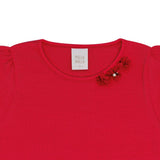 Blusa Feminina Infantil Flores