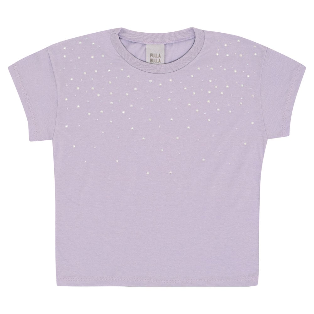 Blusa Feminina Infantil Brilho