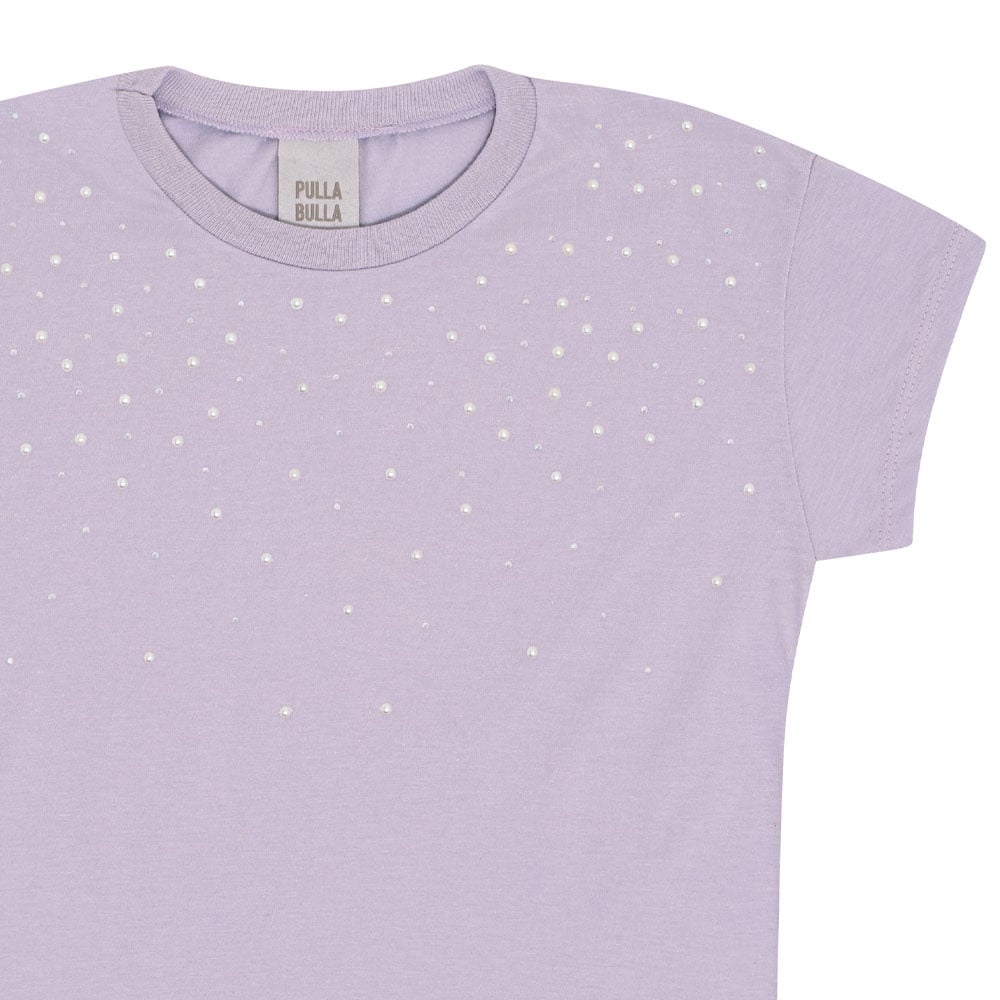 Blusa Feminina Infantil Brilho