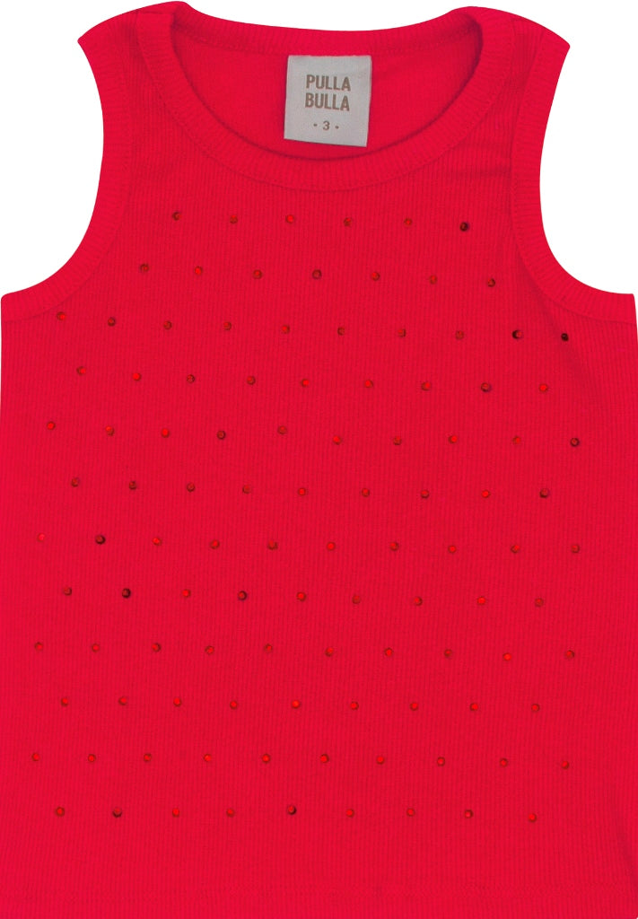 Blusa Regata Feminina Infantil Brilho