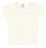 Blusa Feminina Infantil Brilho