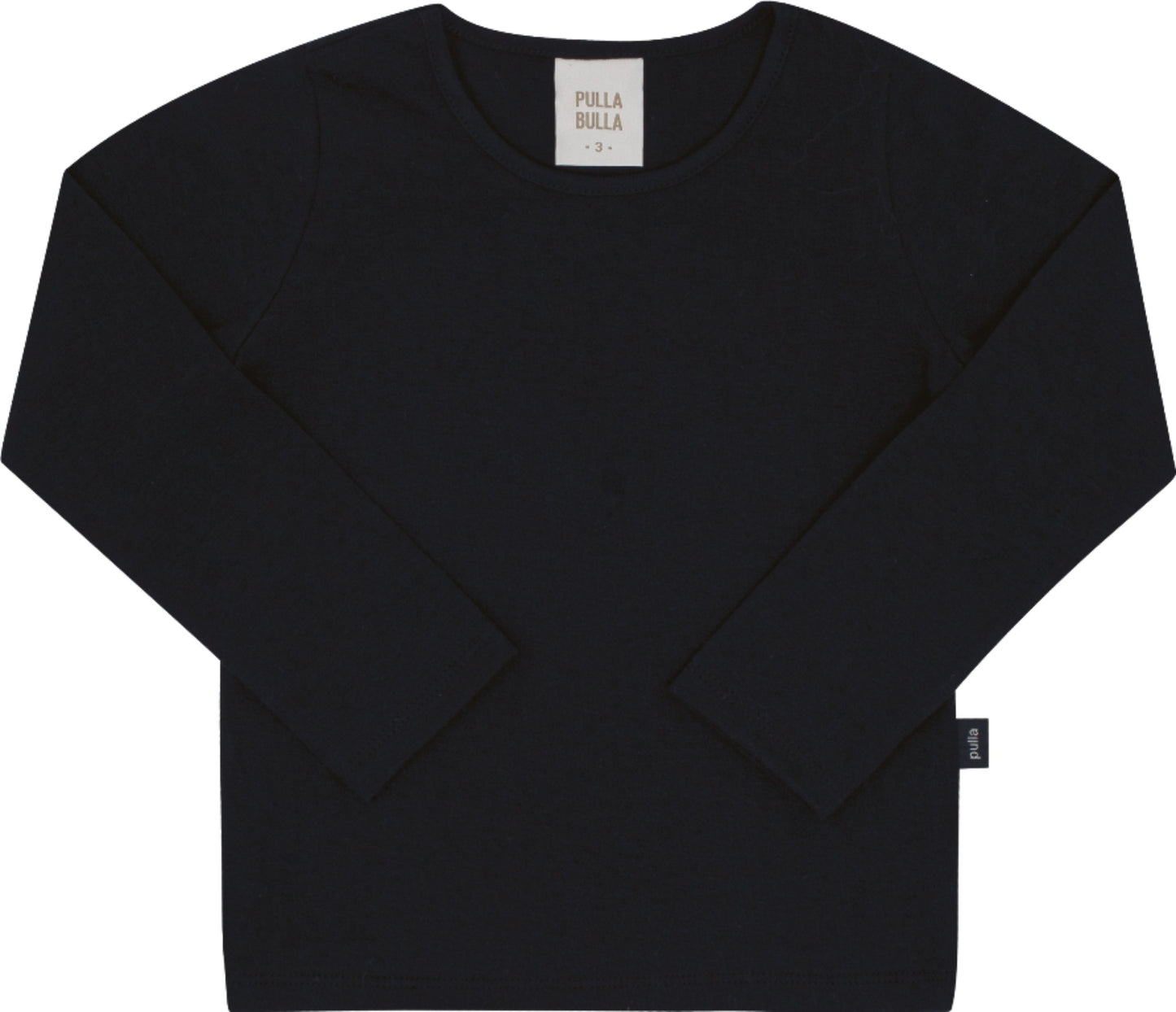 Blusa Feminina Infantil Manga Longa Basica