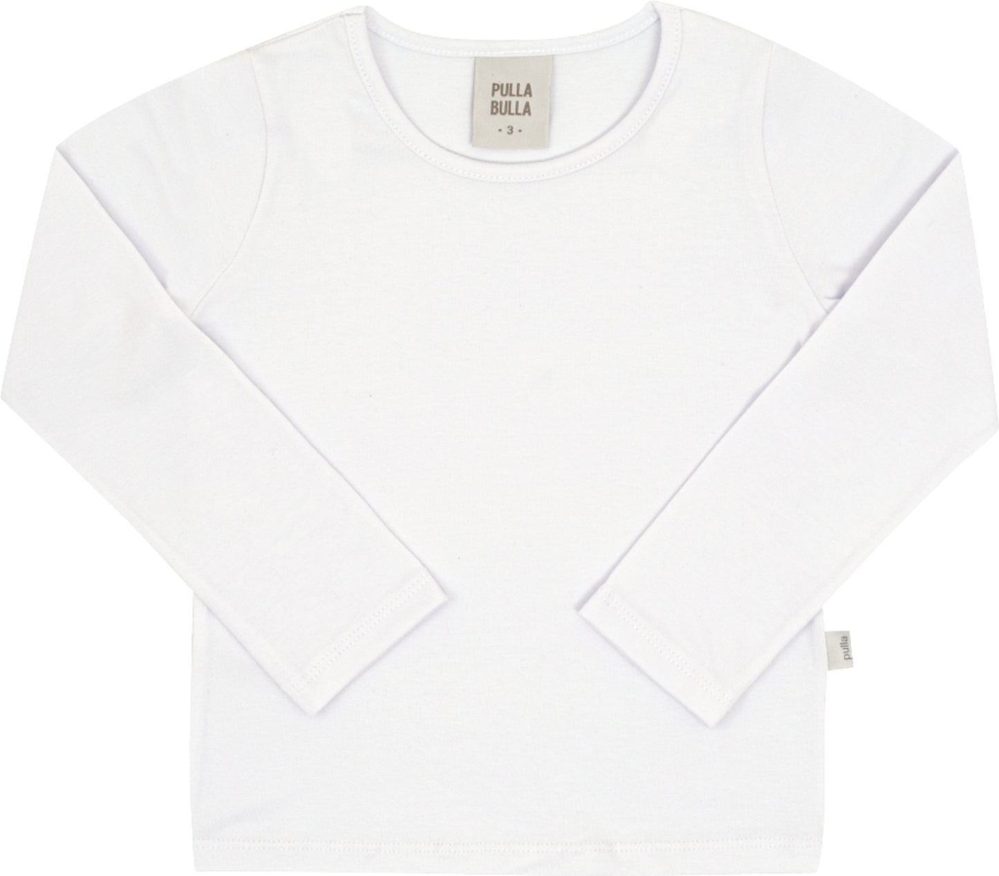 Blusa Feminina Infantil Manga Longa Basica