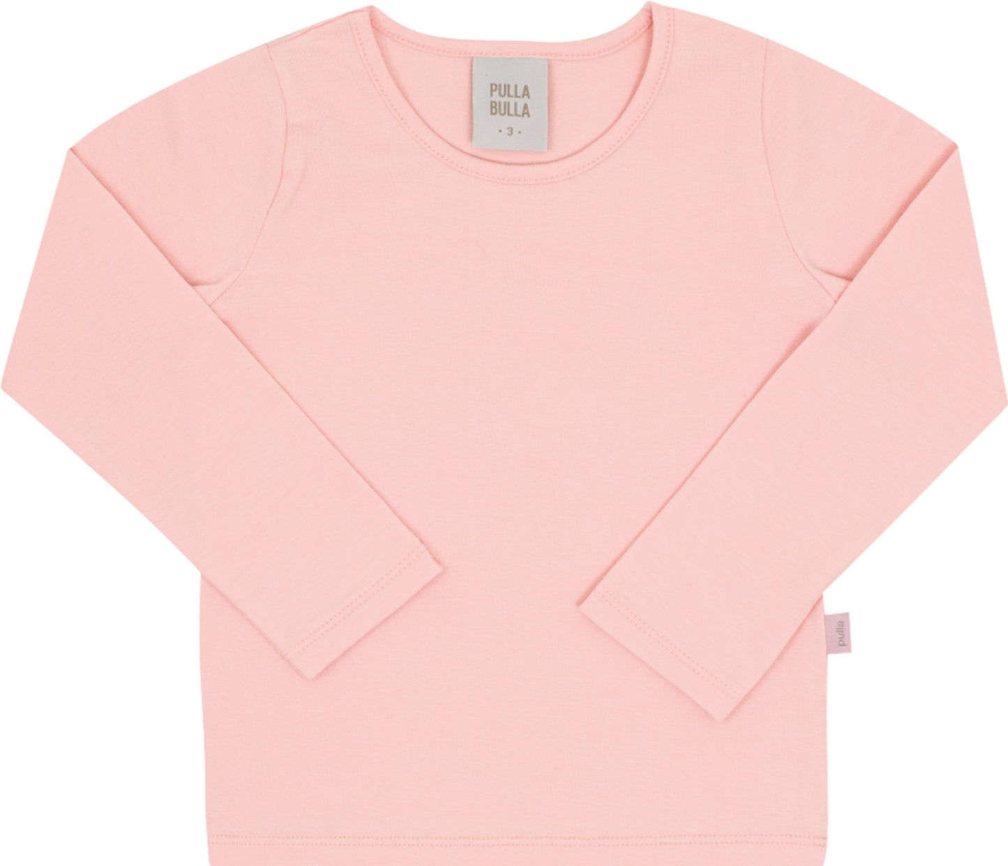Blusa Feminina Infantil Manga Longa Basica