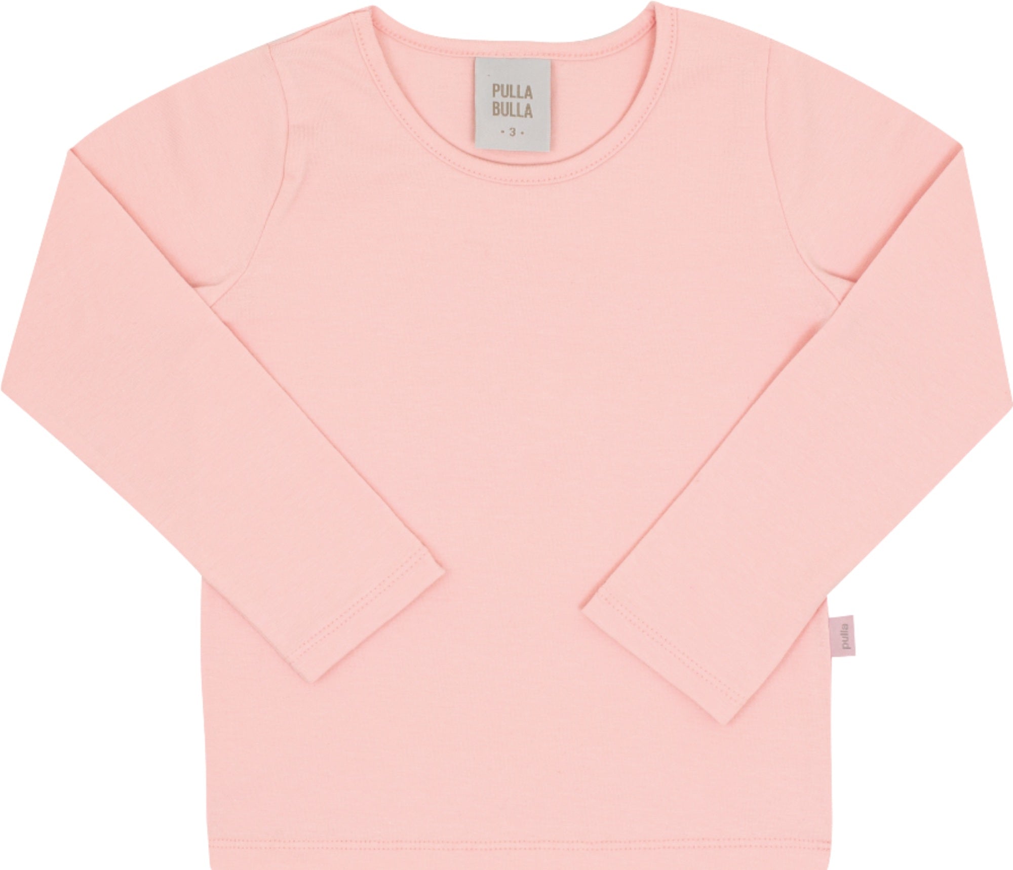 Blusa Feminina Infantil Manga Longa Basica