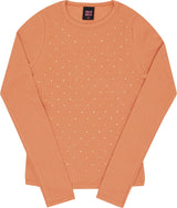 Blusa Feminina Juvenil Canelada Brilho