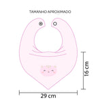 Babador Bandana Mami Bichuus Rosa – Conforto e Qualidade Exclusiva