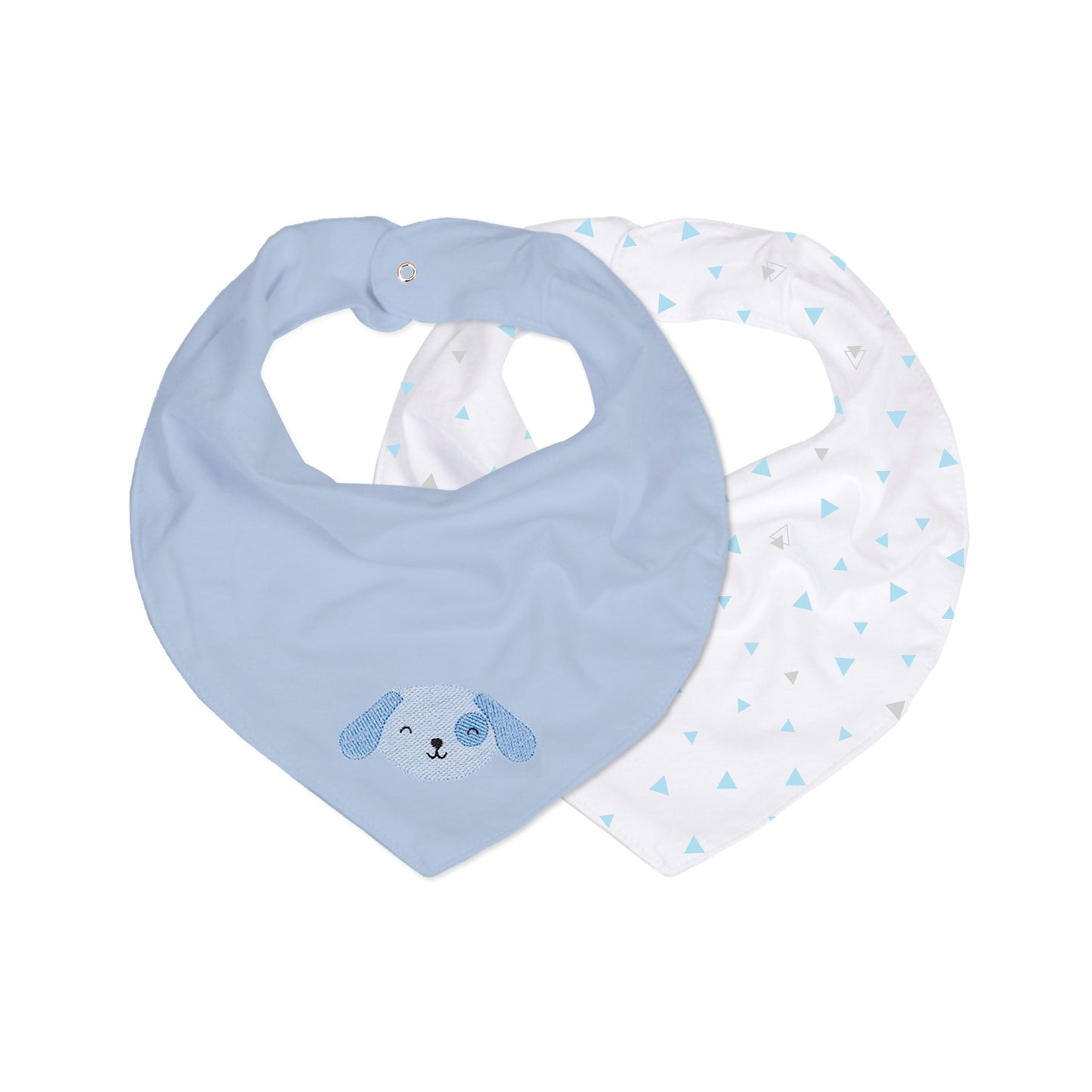 Babador Bandana Mami Bichuus Azul – Conforto e Qualidade Exclusiva
