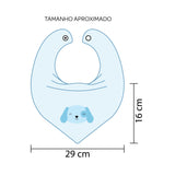 Babador Bandana Mami Bichuus Azul – Conforto e Qualidade Exclusiva