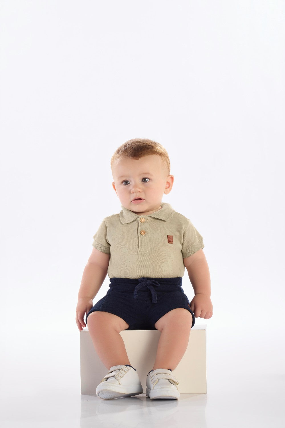 Body Masculino Bebê Girafinha