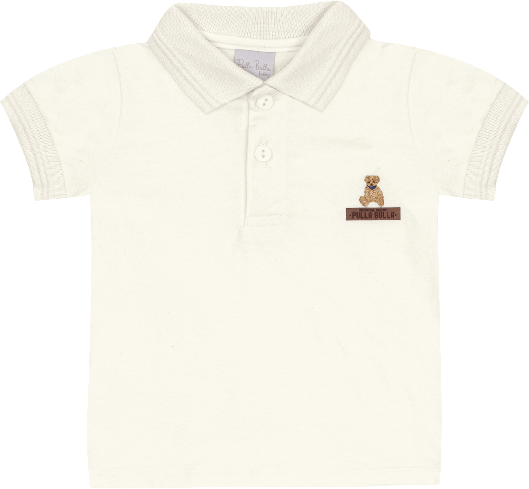 Camisa Masculina Bebê Polo Ursinho