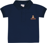 Camisa Masculina Bebê Polo Ursinho