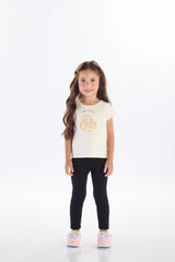 Calça Legging Feminina Infantil Basica
