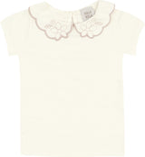 Conjunto Feminino Infantil Babado Shorts Sarja