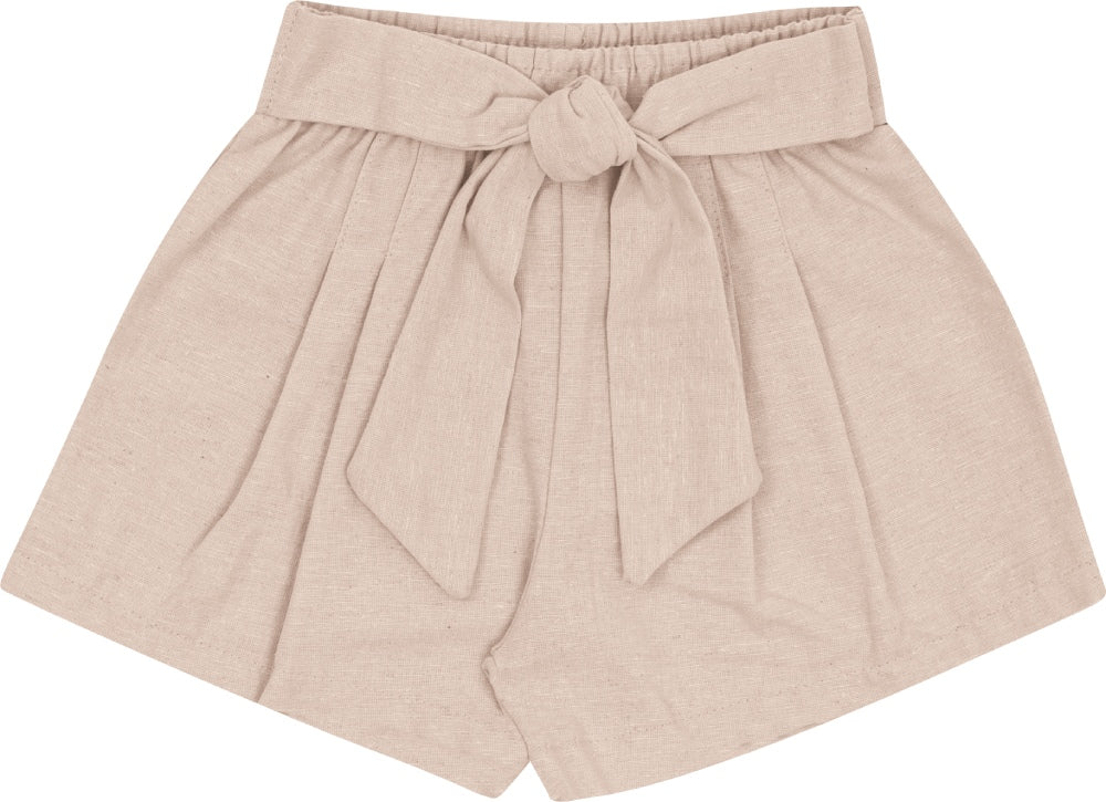 Conjunto Feminino Infantil Babado Shorts Sarja
