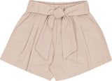 Conjunto Feminino Infantil Babado Shorts Sarja