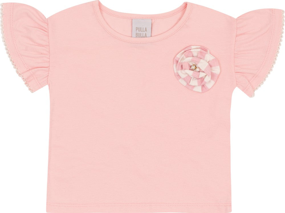 Conjunto Feminino Infantil Shorts Laços