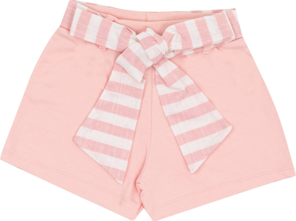 Conjunto Feminino Infantil Shorts Laços
