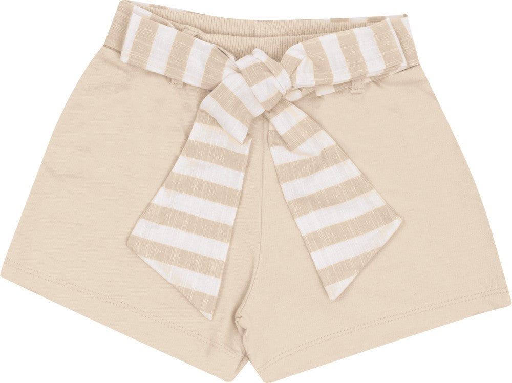 Conjunto Feminino Infantil Shorts Laços