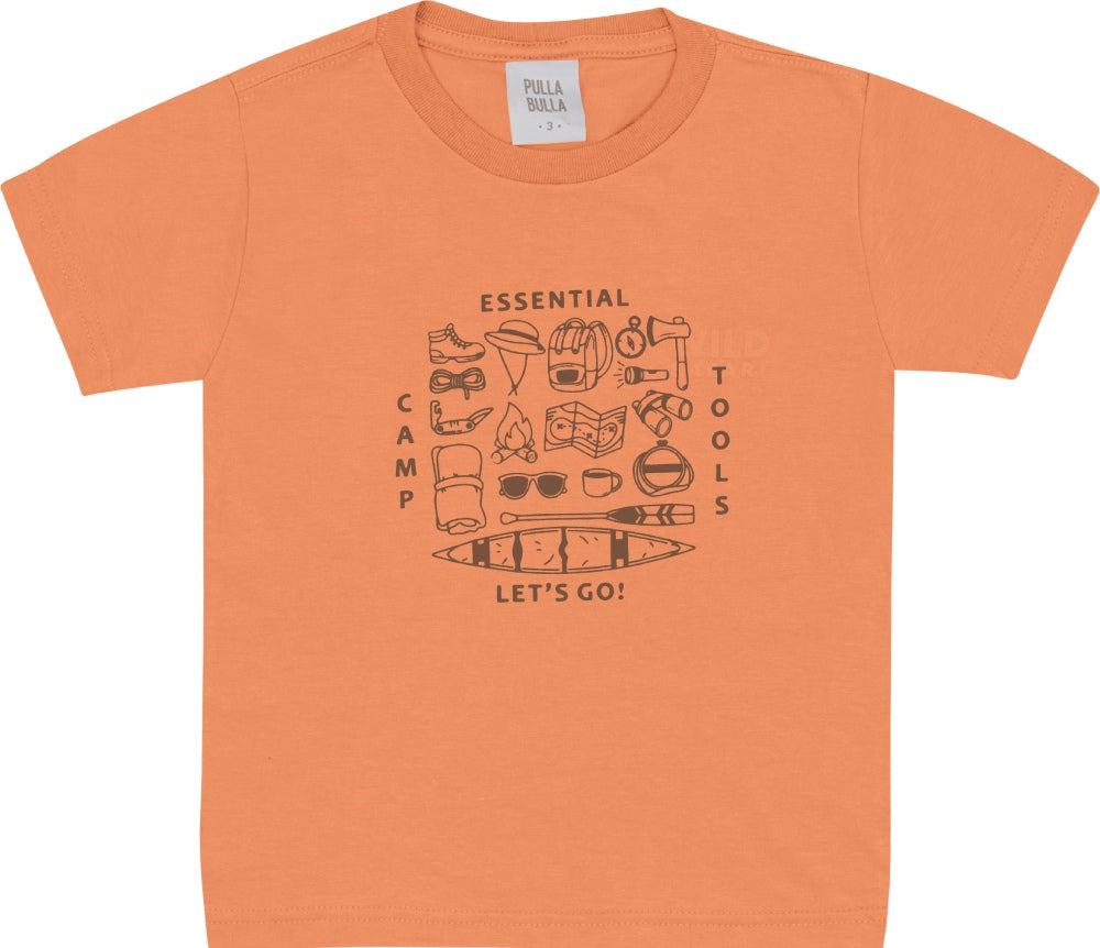 Camiseta Masculina Infantil Camp Tools