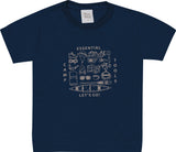 Camiseta Masculina Infantil Camp Tools