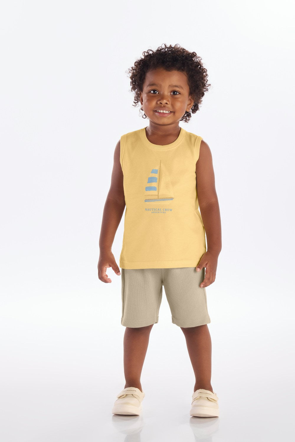 Conjunto Masculino Infantil Regata Nautical Crew