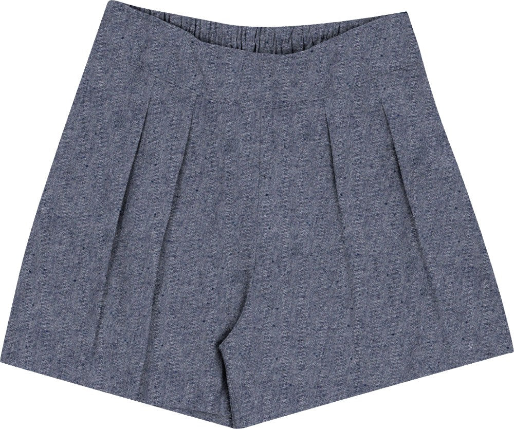 Conjunto Feminino Infantil Shorts Sarja