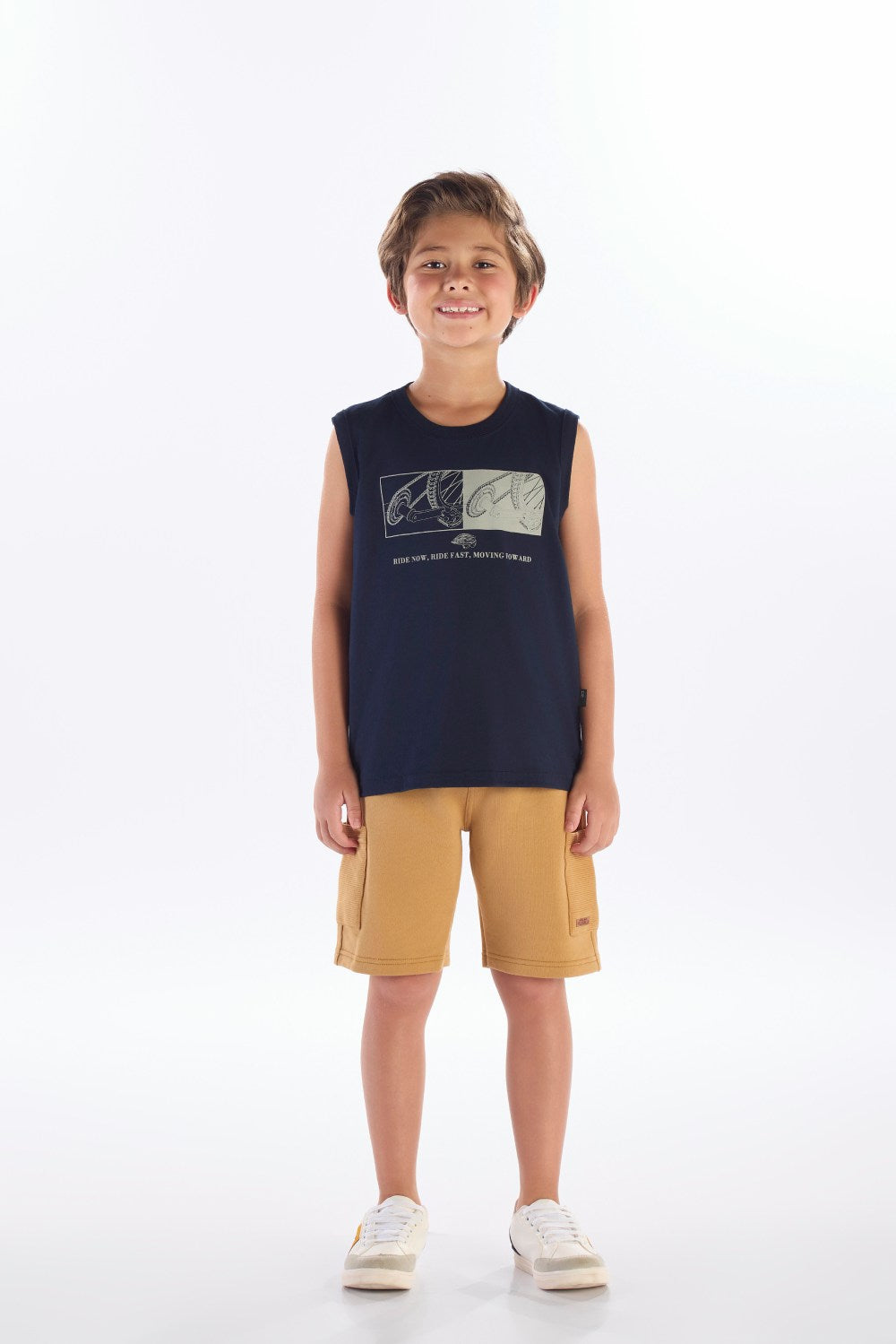Regata Masculina Infantil Ride Now