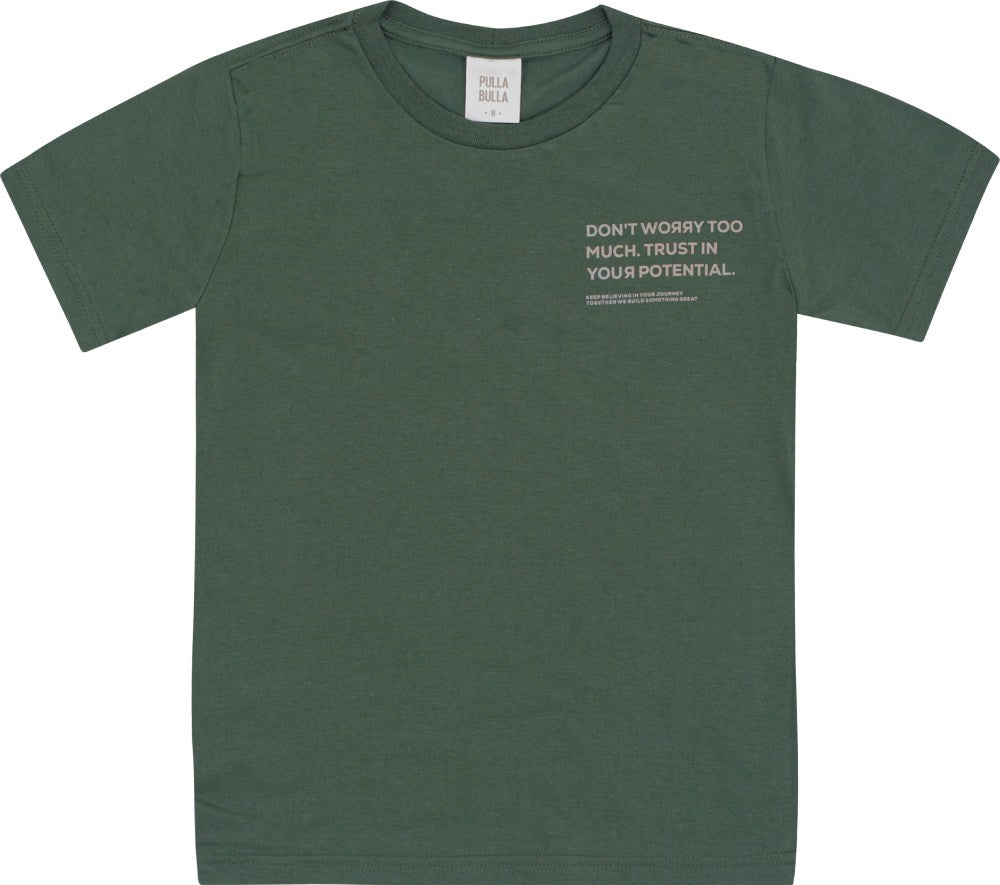 Camiseta Masculina Infantil Don´T Wor