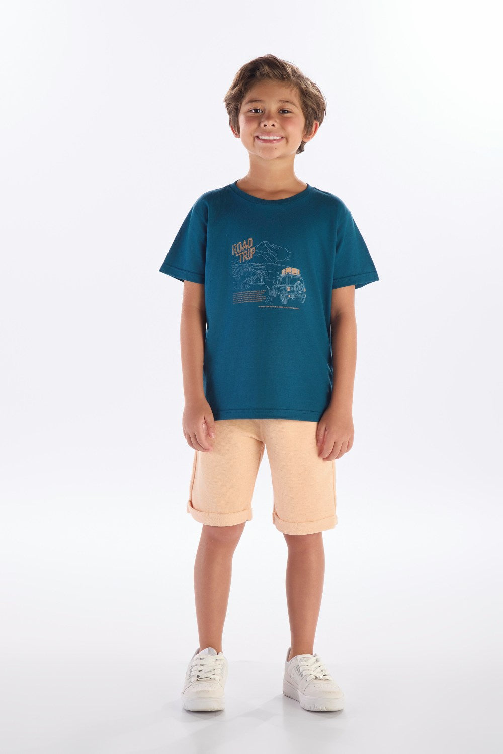 Camiseta Masculina Infantil Road Trip
