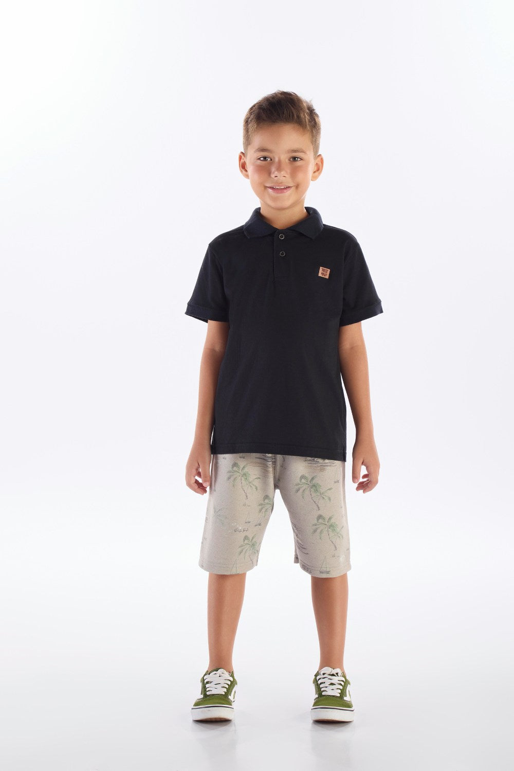 Camiseta Masculina Infantil Polo Original Brand