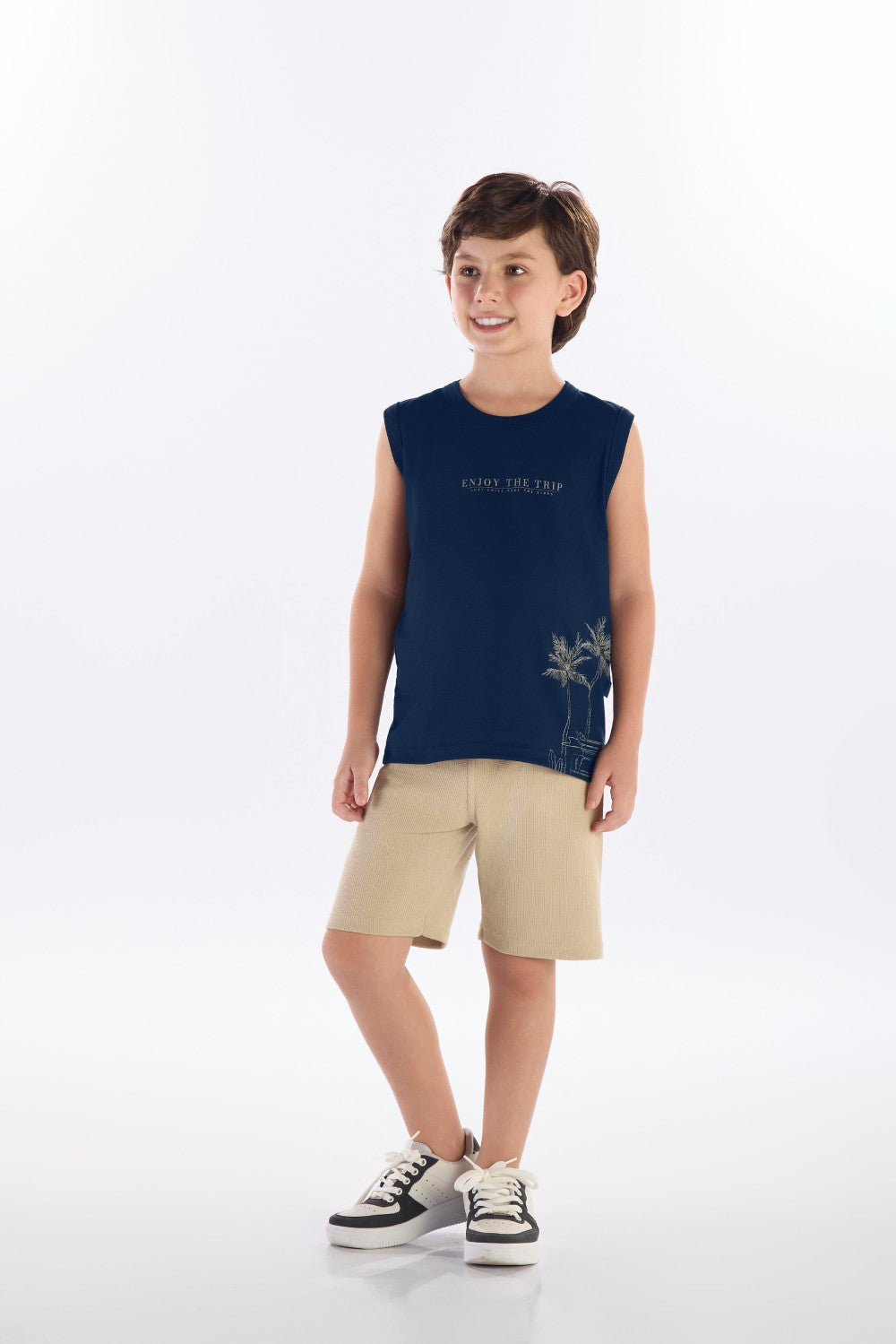 Conjunto Masculino Infantil Enjoy The Trip