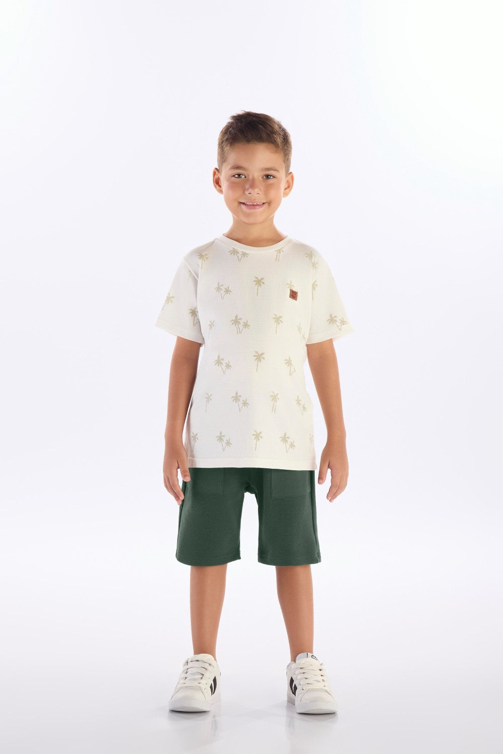 Conjunto Masculino Infantil Original Brand Coqueiro