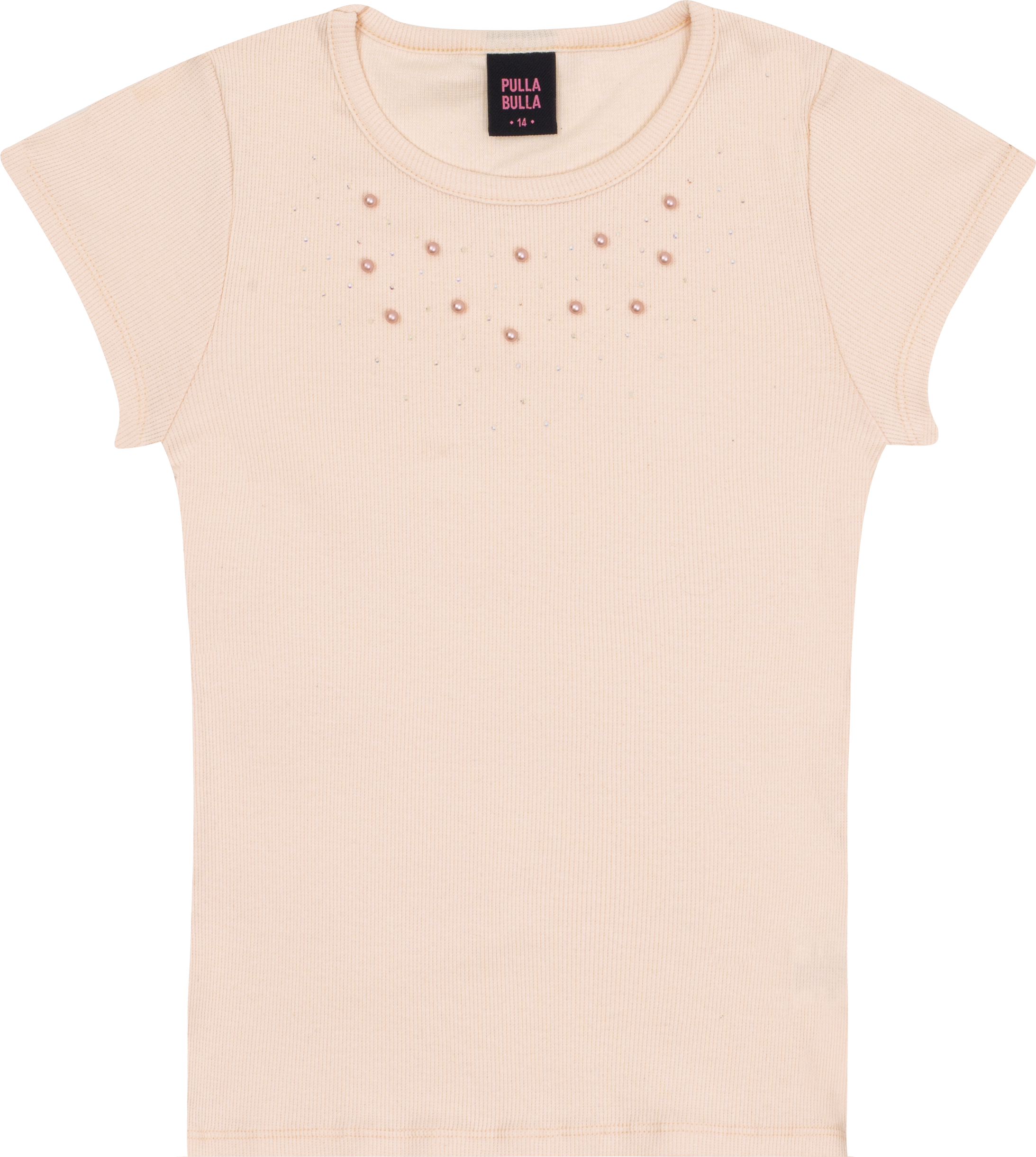 Blusa Feminina Infantil Canelada Brilho