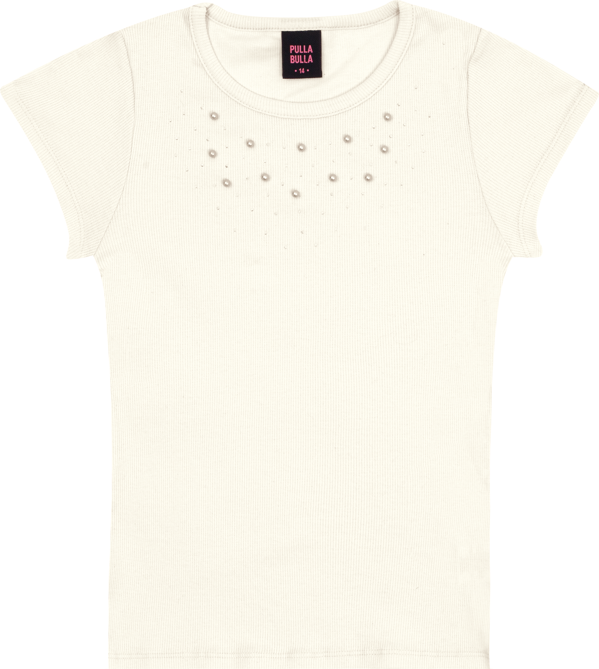 Blusa Feminina Infantil Canelada Brilho