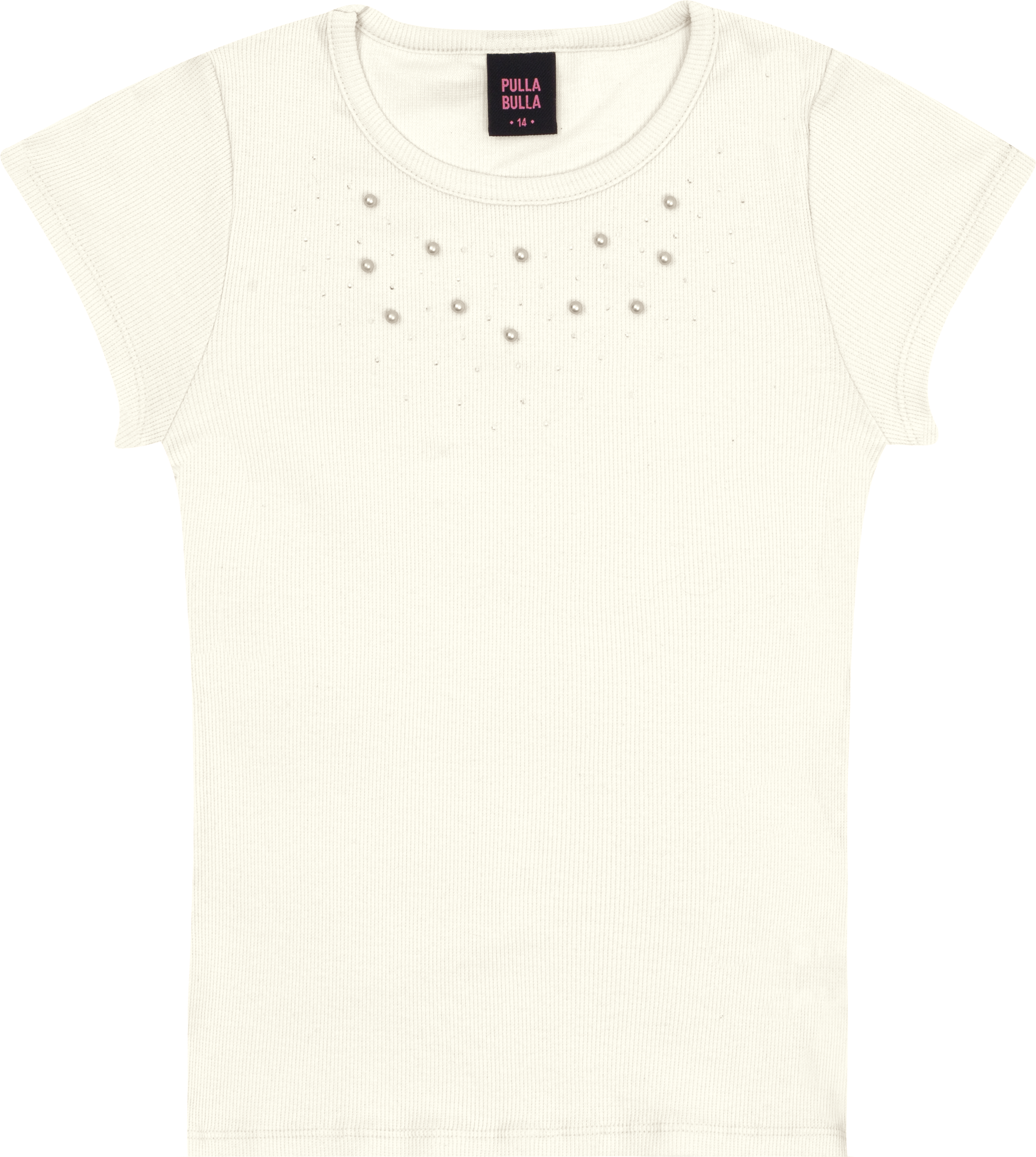 Blusa Feminina Infantil Canelada Brilho