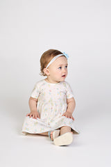 Vestido Feminino Infantil Malha Canelada