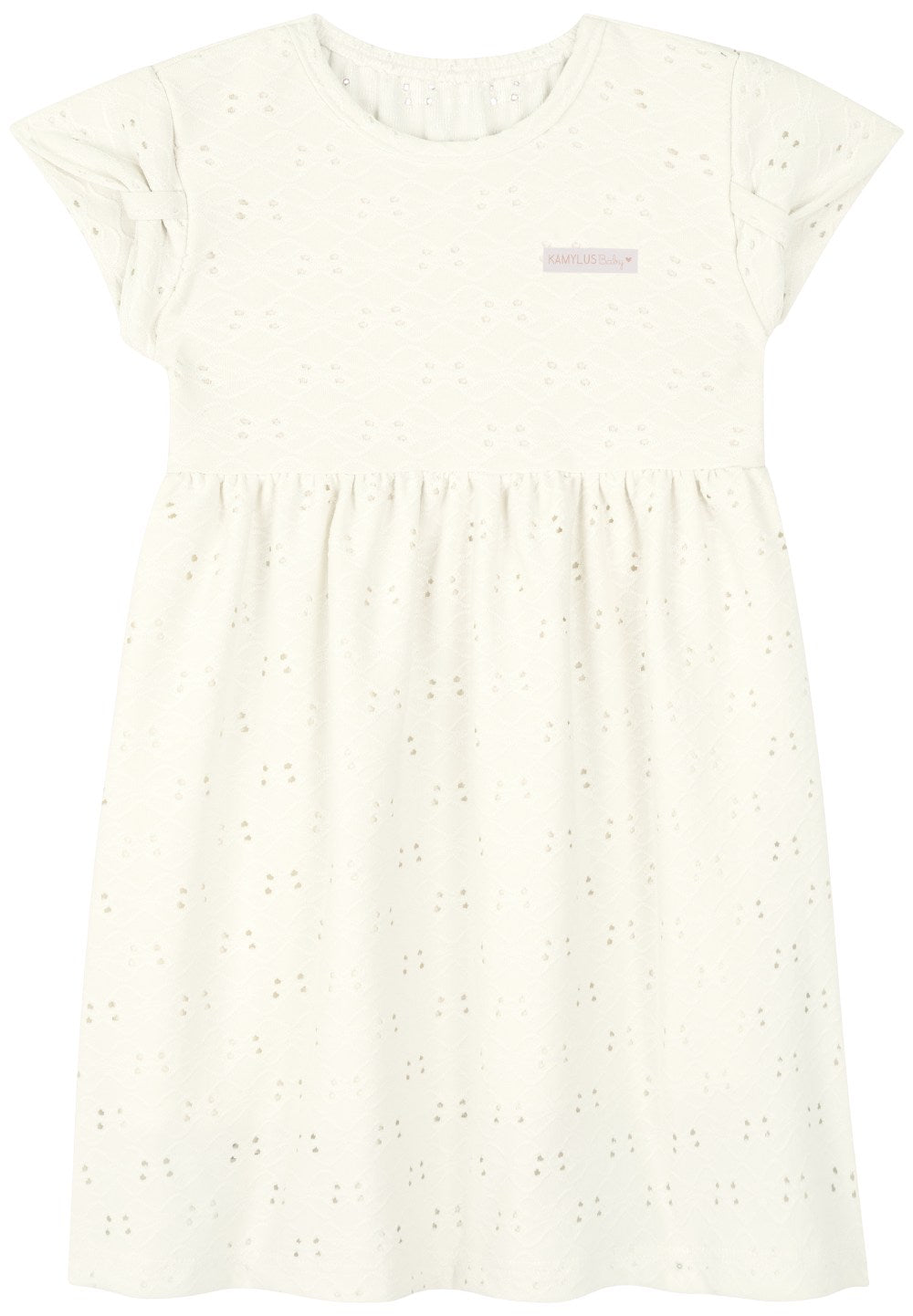 Vestido Feminino Infantil Malha Laise