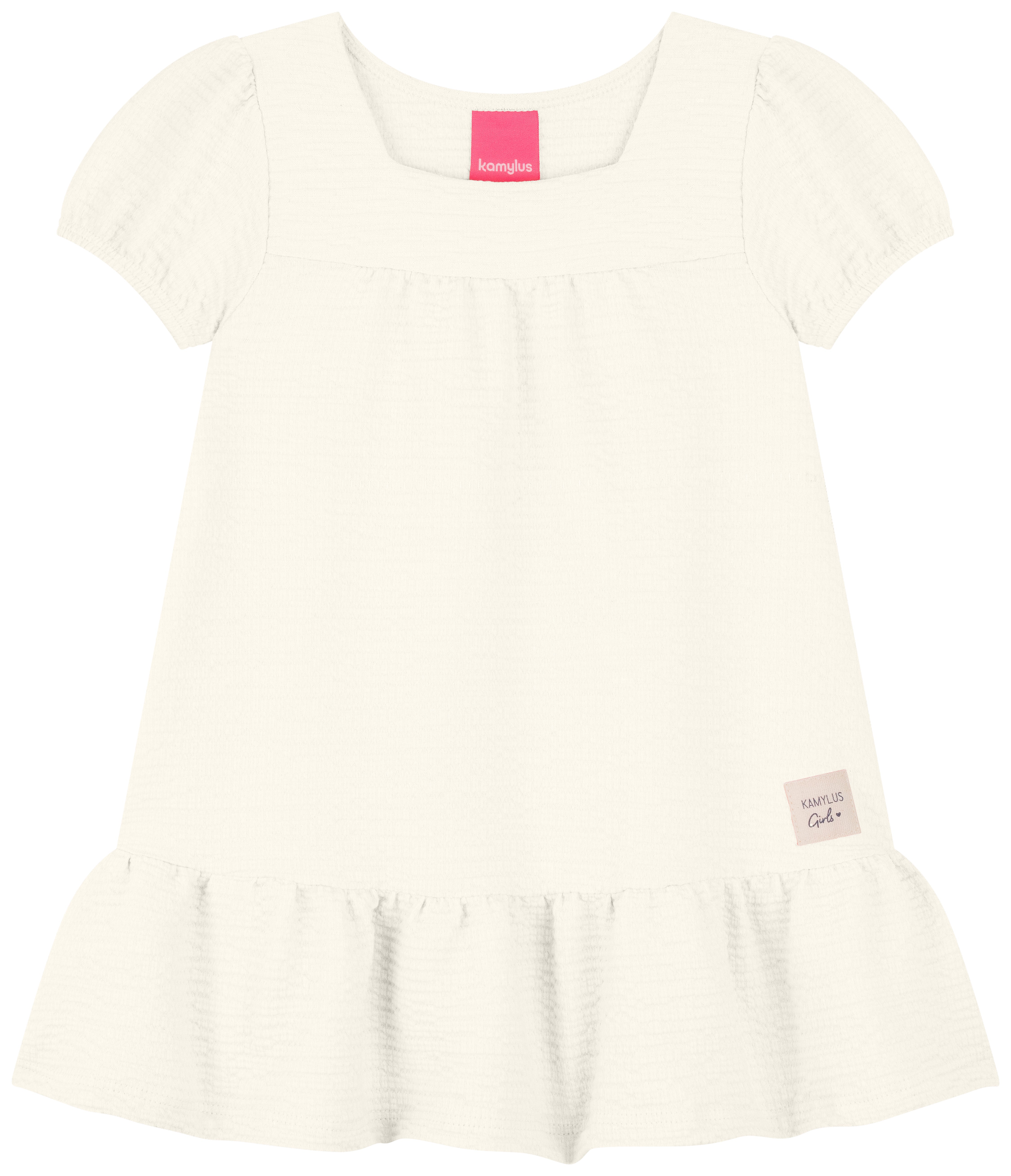Vestido Feminino Infantil Malha Bubble