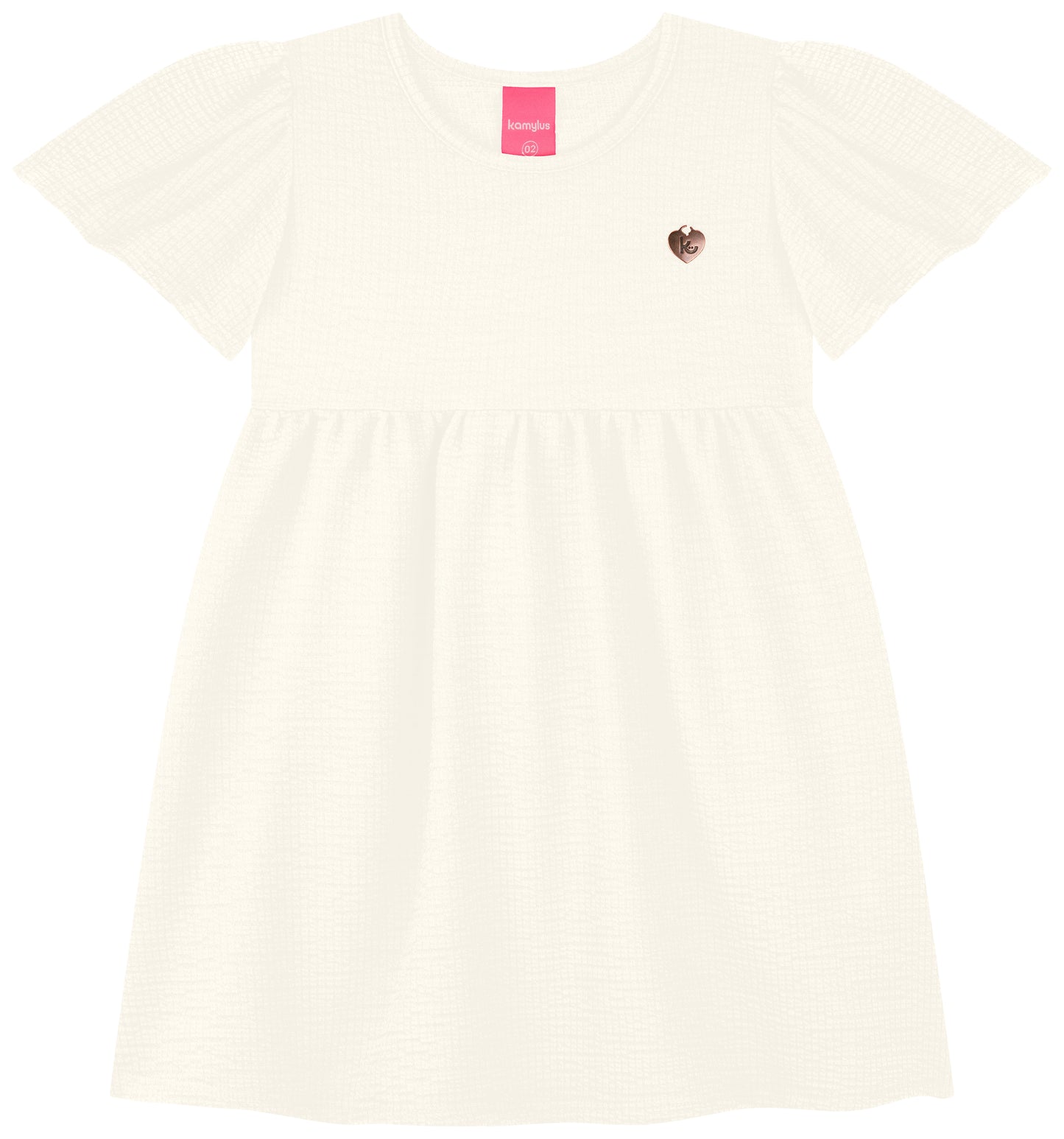 Vestido Feminino Infantil Malha Bubble