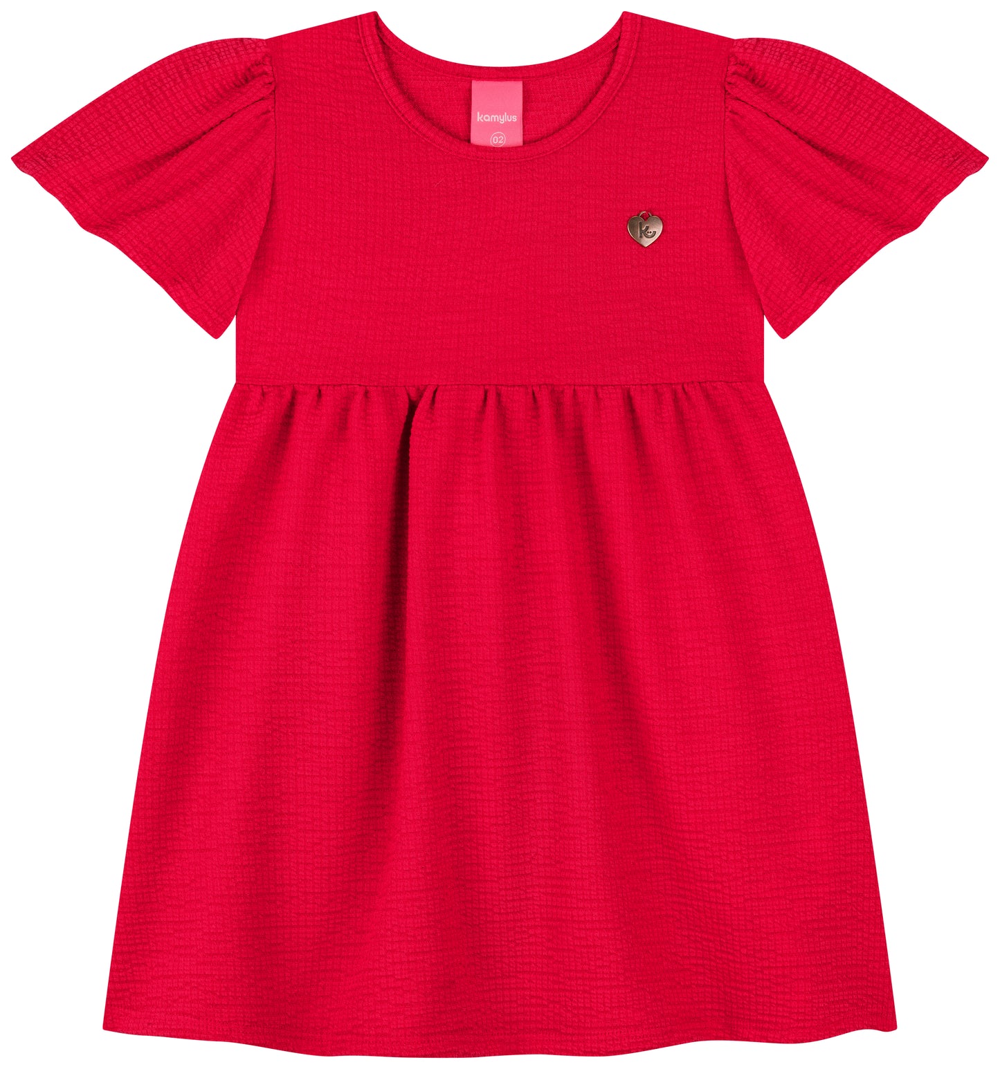 Vestido Feminino Infantil Malha Bubble